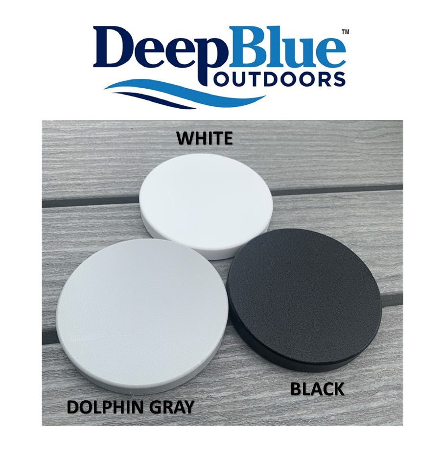 Dock Post – Double Rod and Cup Holder fits up to 2.625" Square. or Round posts