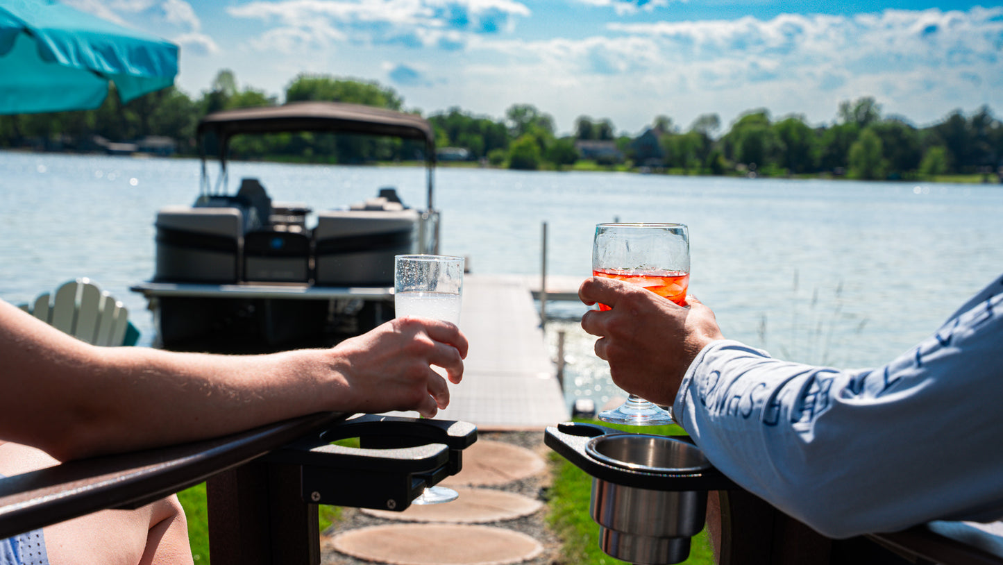 Patio Furniture - Mug, Beverage and Wine Glass Holder
