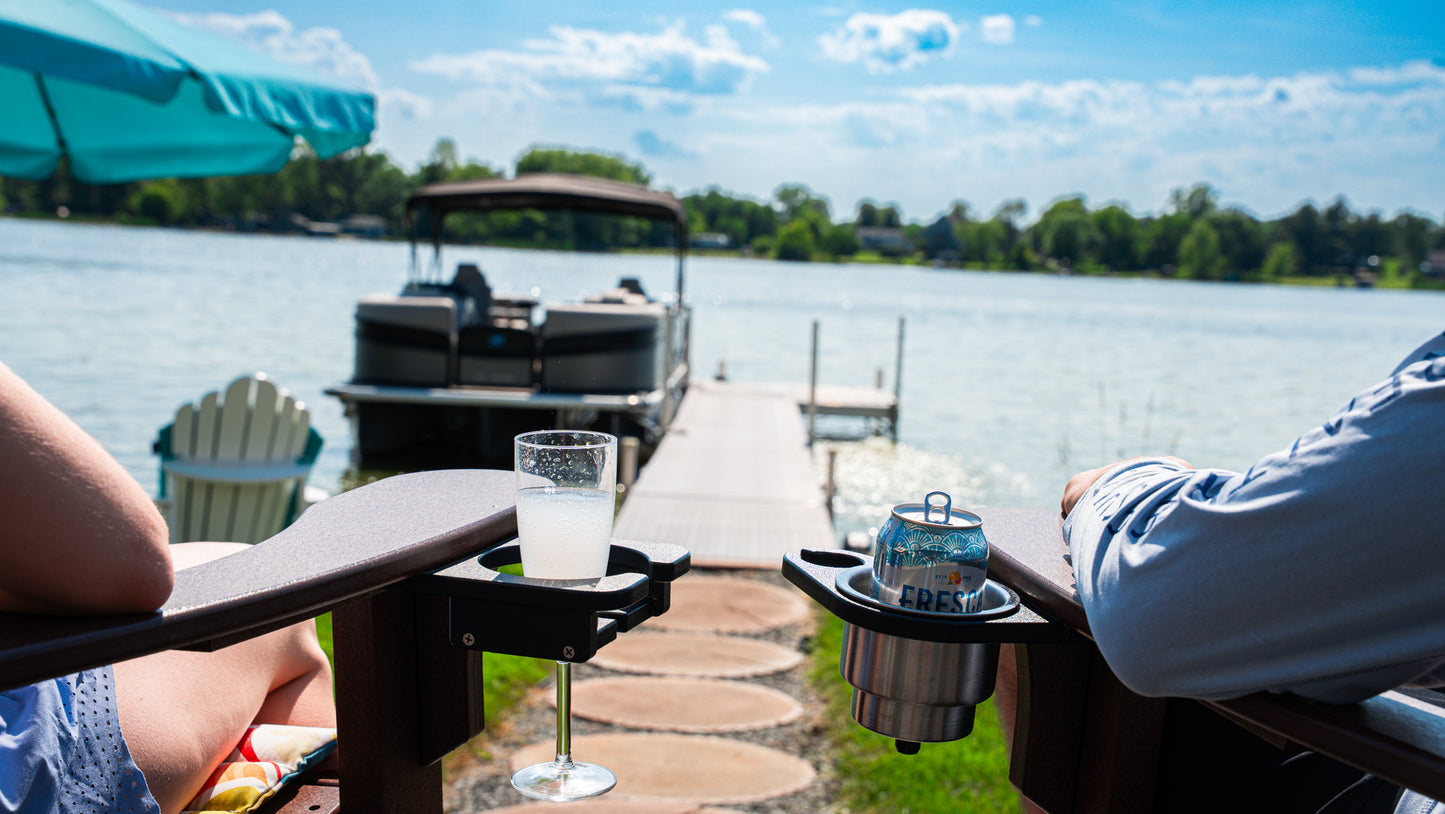 Patio Furniture - Mug, Beverage and Wine Glass Holder