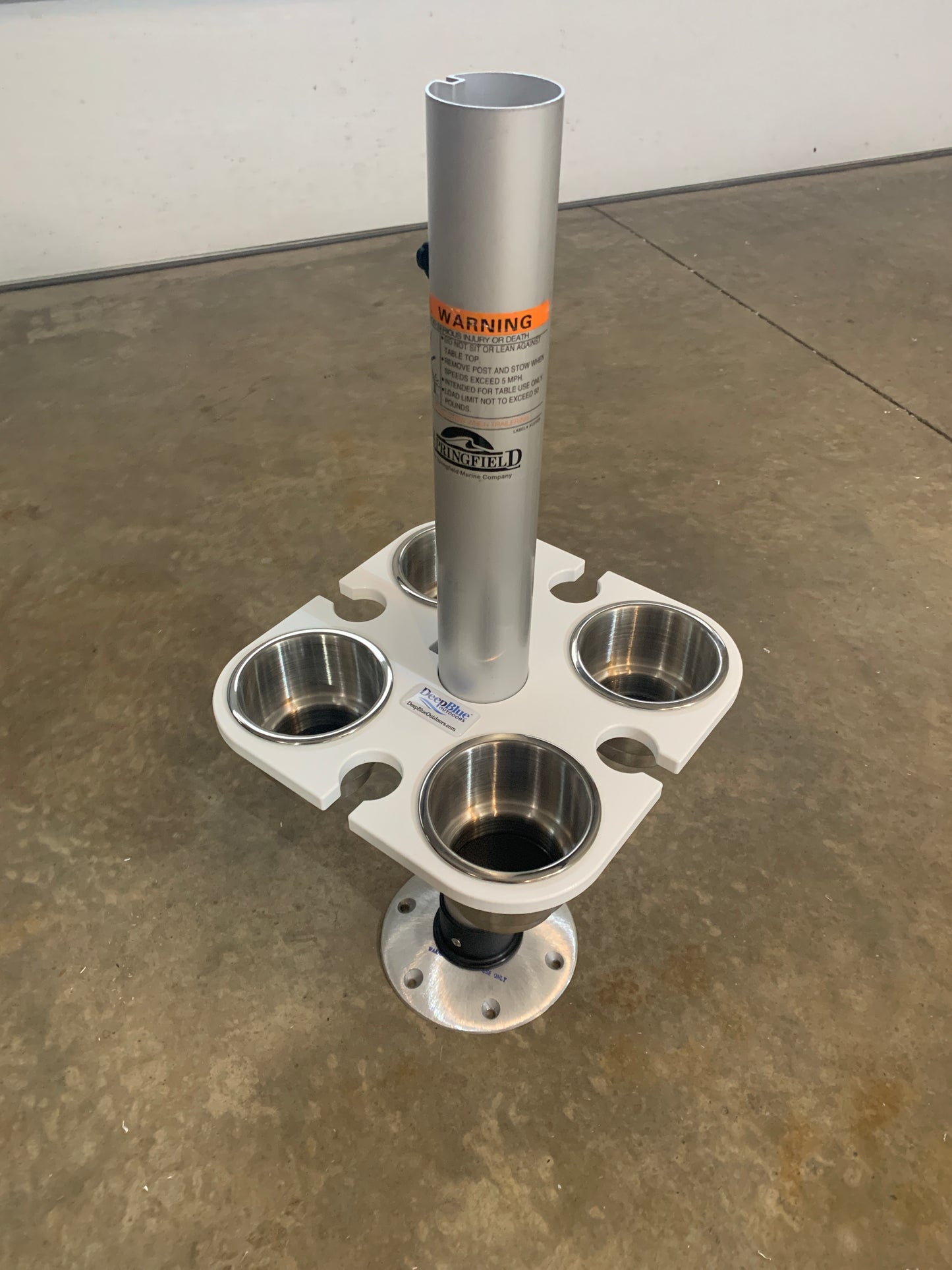 4 Place Cup and Wine Glass Holder for table posts