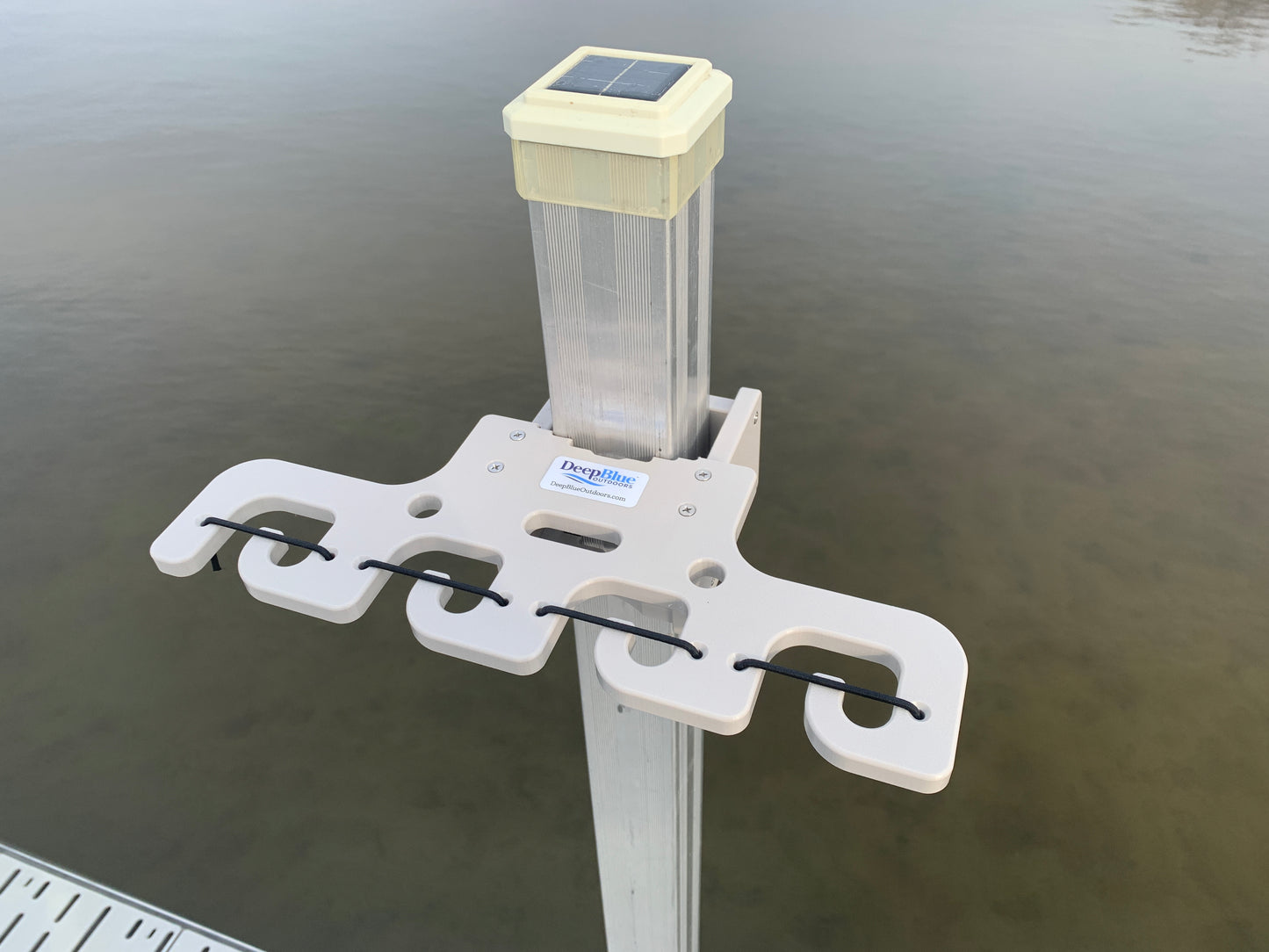 Dock Post – 4 Place Rod Holder