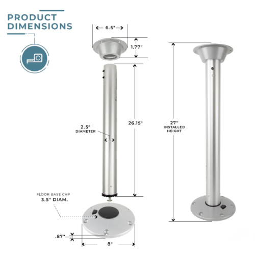 Load image into Gallery viewer, Cypress Series - Table Support Post Set