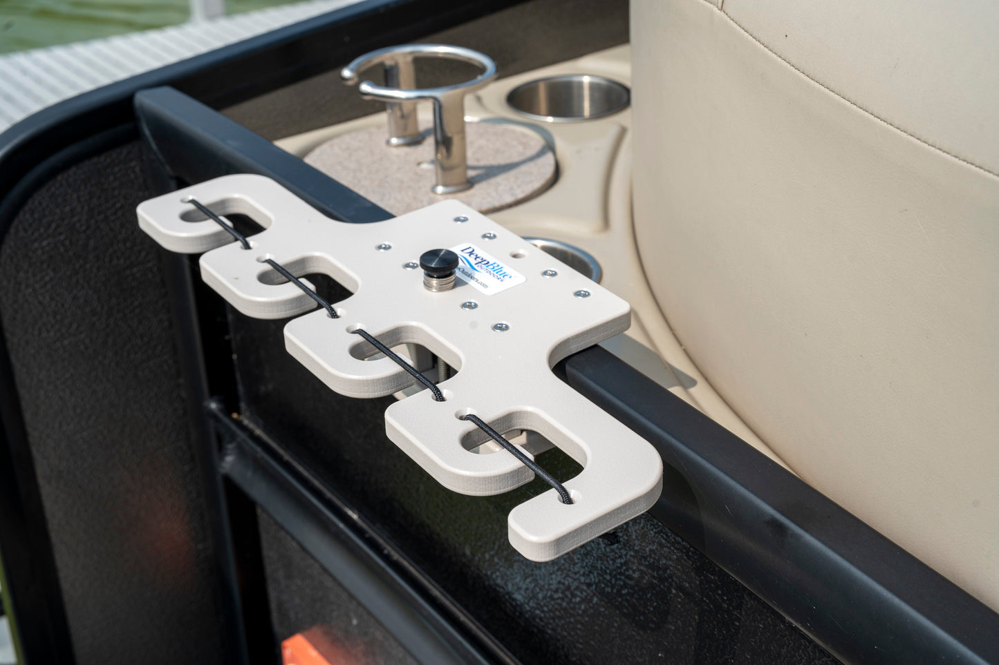 Pontoon Rail - 4X Rod Holder