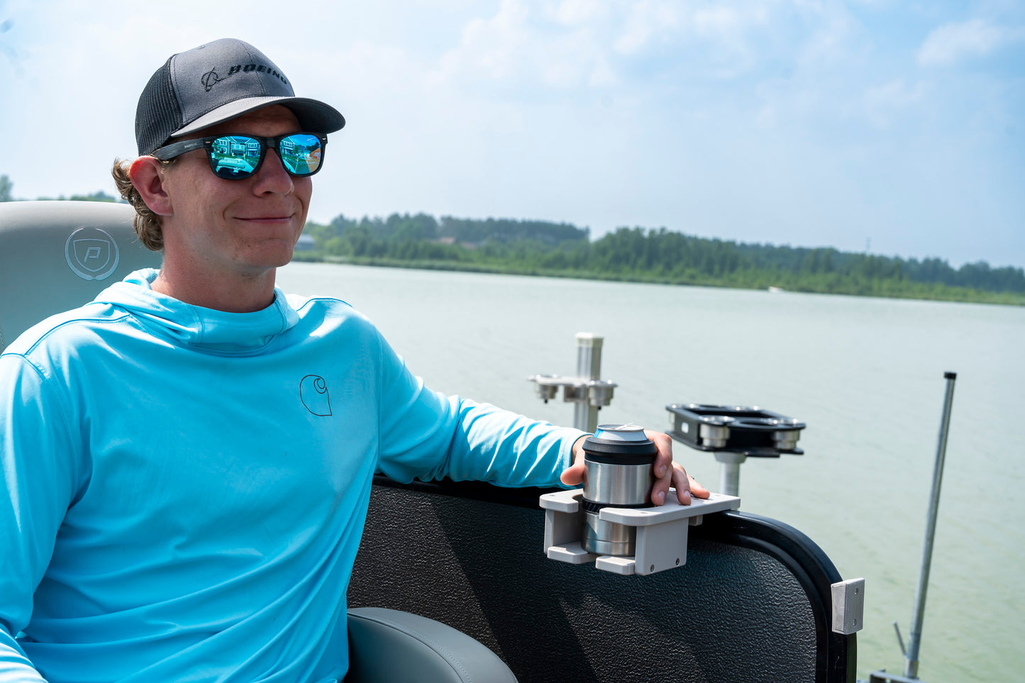 Pontoon Rail - Mug, Cup and Wine Glass Holder