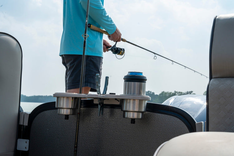 best boat accessories for fishing and family fun 2 Pack Rod Holders Kayak & Boat, 360 Swivel Clamp Rod Holder with Enlarged Base, Fits Round Square Tubes, Jon Boat, Canoe, Fishing : Sports & Outdoors 10 Fun Boating Accessories for