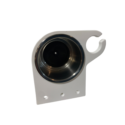 Pontoon Rail Cup and Wine Glass Holder Bundle for Pontoon Boats | Set of 2, Square & Premier® Brand Rail Options