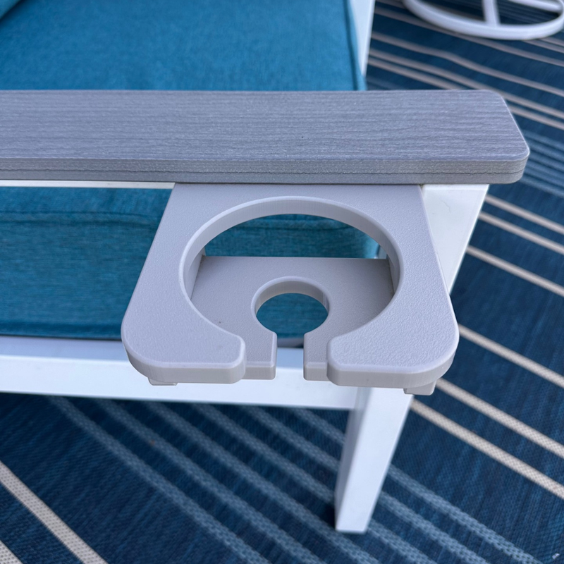 Load image into Gallery viewer, Patio Furniture Mug, Cup and Wine Glass Holder
