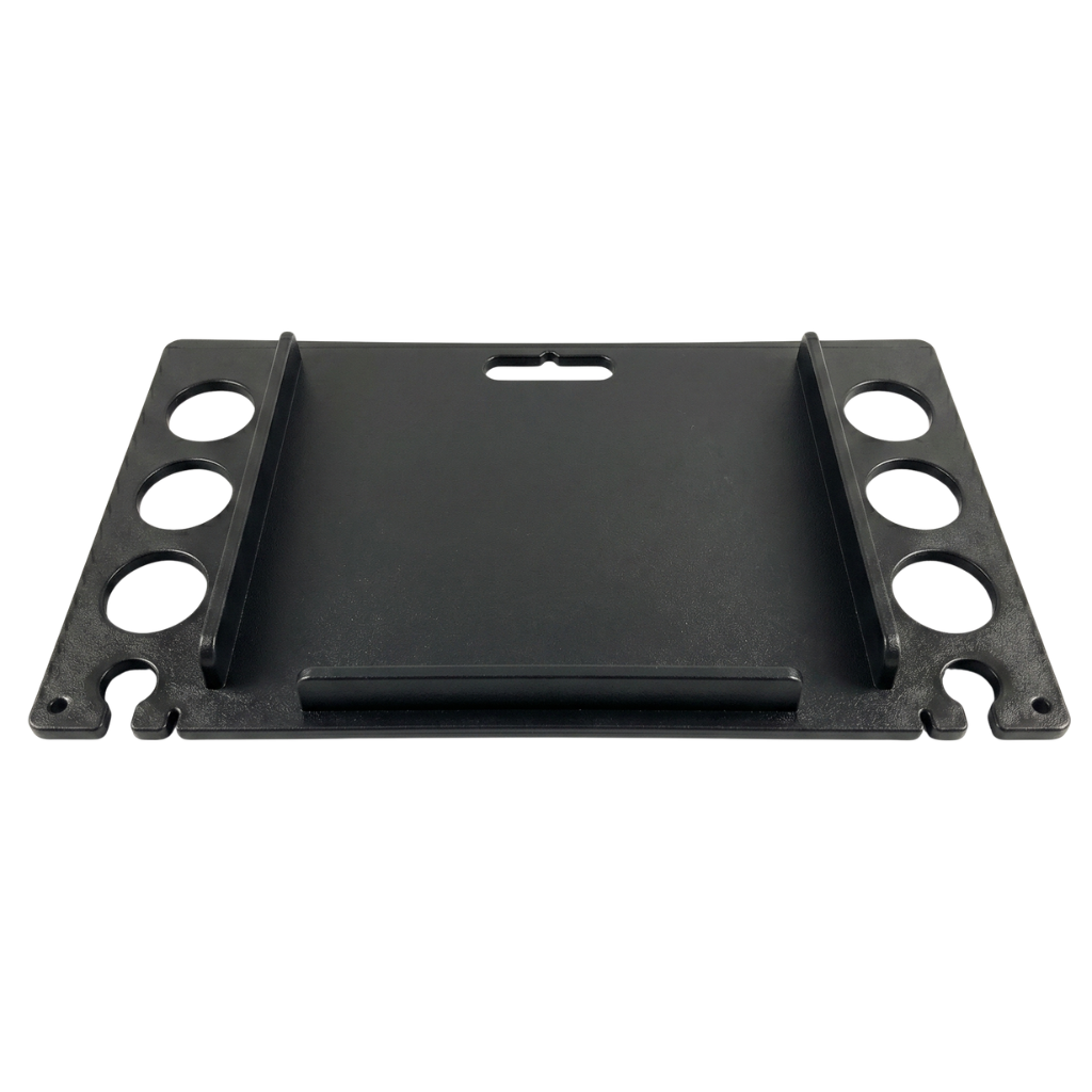 Sandbar Pontoon Table – Exterior Rail Mount | USA Made | 3 Tiers