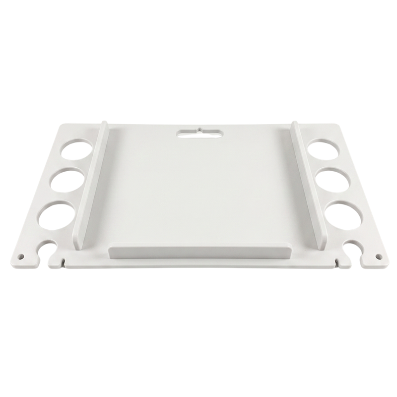 Load image into Gallery viewer, Sandbar Pontoon Table – Exterior Rail Mount | USA Made | 3 Tiers
