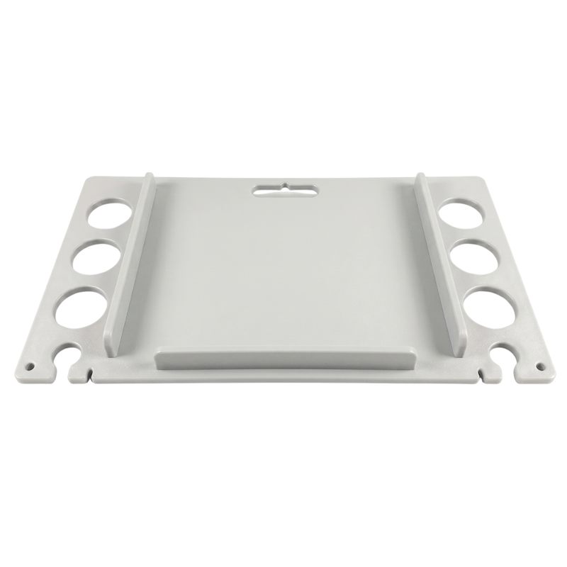 Load image into Gallery viewer, Sandbar Pontoon Table – Exterior Rail Mount | USA Made | 3 Tiers
