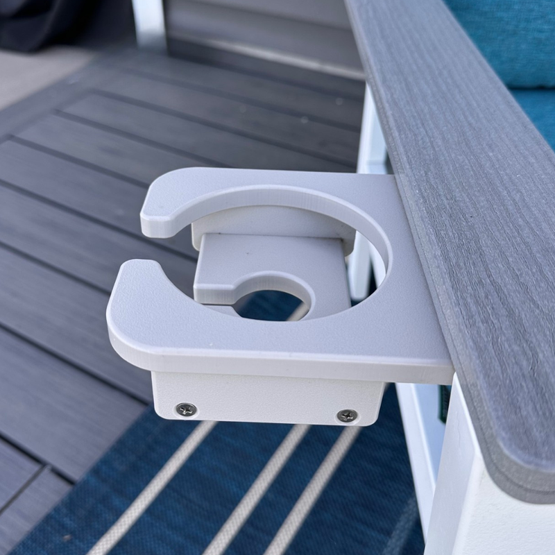 Load image into Gallery viewer, Patio Furniture Mug, Cup and Wine Glass Holder
