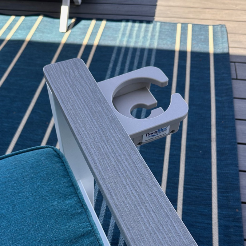Load image into Gallery viewer, Patio Furniture Mug, Cup and Wine Glass Holder
