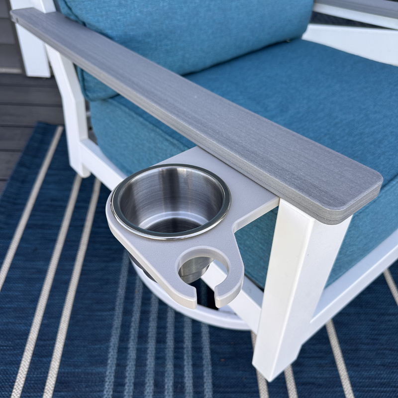 Load image into Gallery viewer, Patio Furniture - Beverage and Wine Glass Holder

