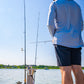 4 Place Fishing Rod Caddy - 4 Rod Holder with Cup Holders