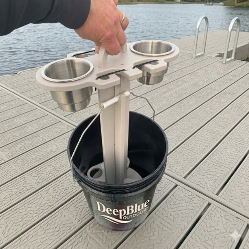 4 Place Fishing Rod Caddy