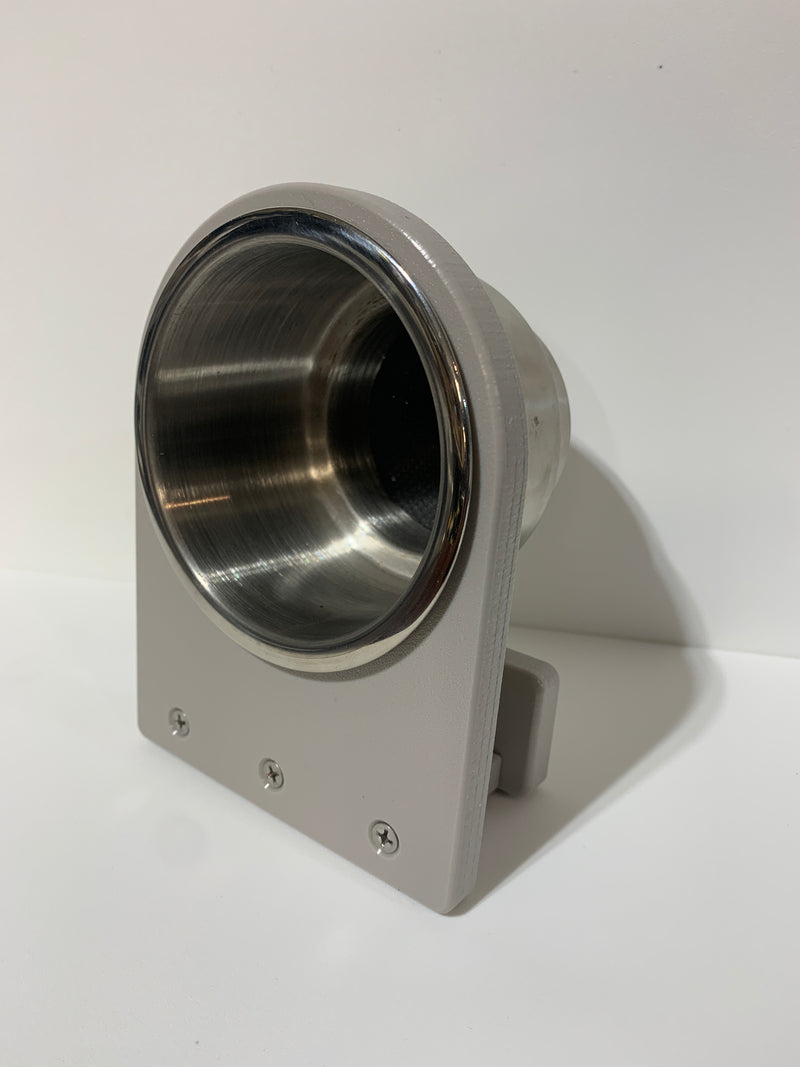 Load image into Gallery viewer, Pontoon Rail Cup Holder for Pontoon Boats | Square &amp; Premier® Brand Rail Options

