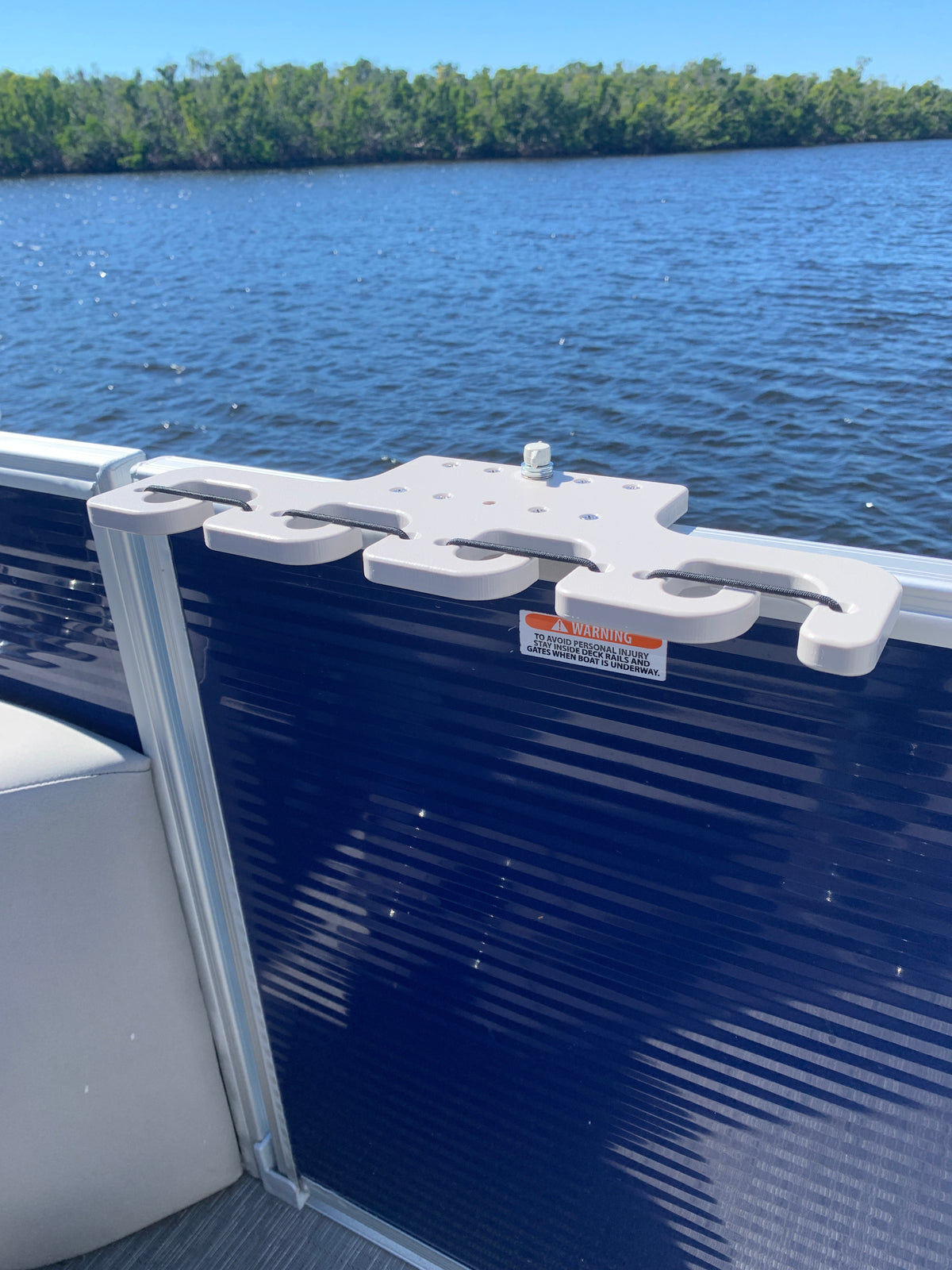 Pontoon Rail - 4X Rod Holder – Deep Blue Outdoors