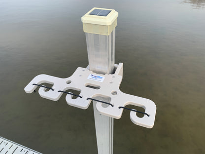 Dock Post – 4 Place Rod Holder