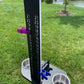Cornhole Scoreboard and Bag Caddy - with Drink Holders