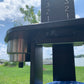Cornhole Scoreboard and Bag Caddy - with Drink Holders