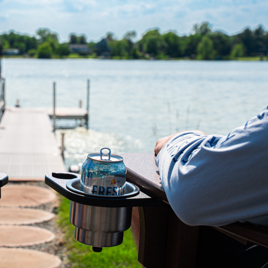 Patio Furniture - Beverage and Wine Glass Holder
