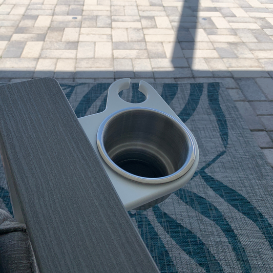 Patio Furniture - Beverage and Wine Glass Holder