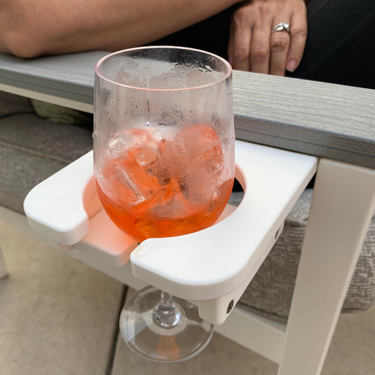 Patio Furniture Mug, Cup and Wine Glass Holder
