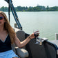 Pontoon Rail Cup and Wine Glass Holder - (1-1/8") or (1-1/4") Square Rail
