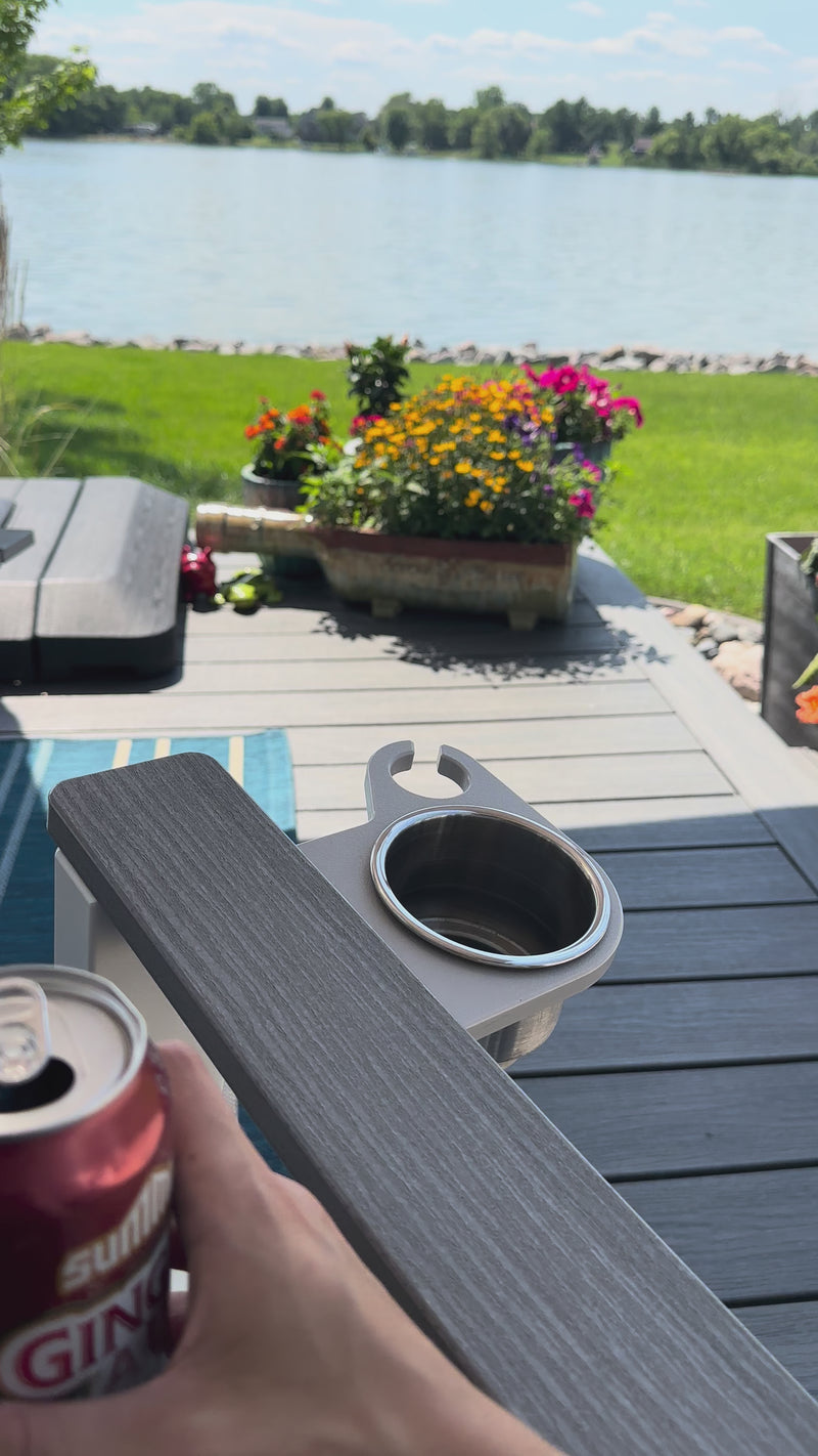 Load and play video in Gallery viewer, Patio Furniture - Cup Holder
