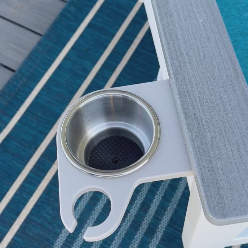 Load and play video in Gallery viewer, Patio Furniture - Beverage and Wine Glass Holder
